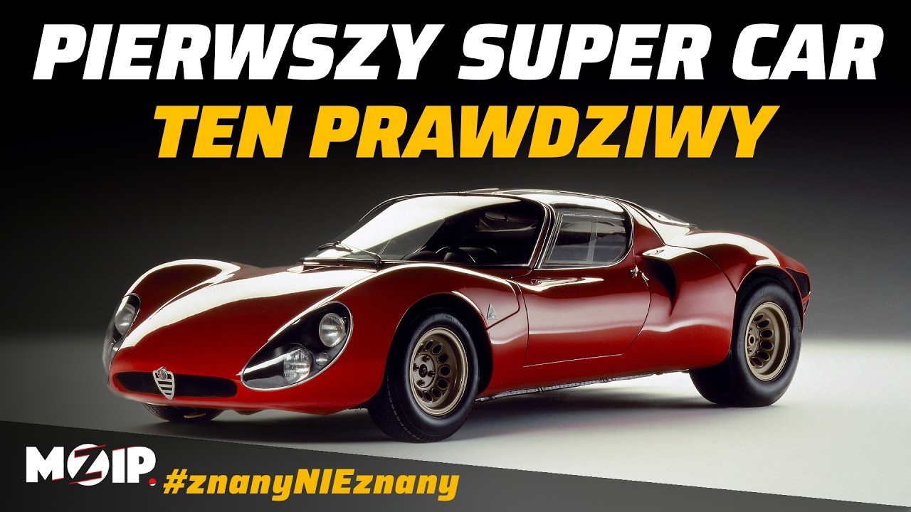 Alfa Romeo 33 Stradale – pierwszy PRAWDZIWY super samochód. | znanyNIEznany