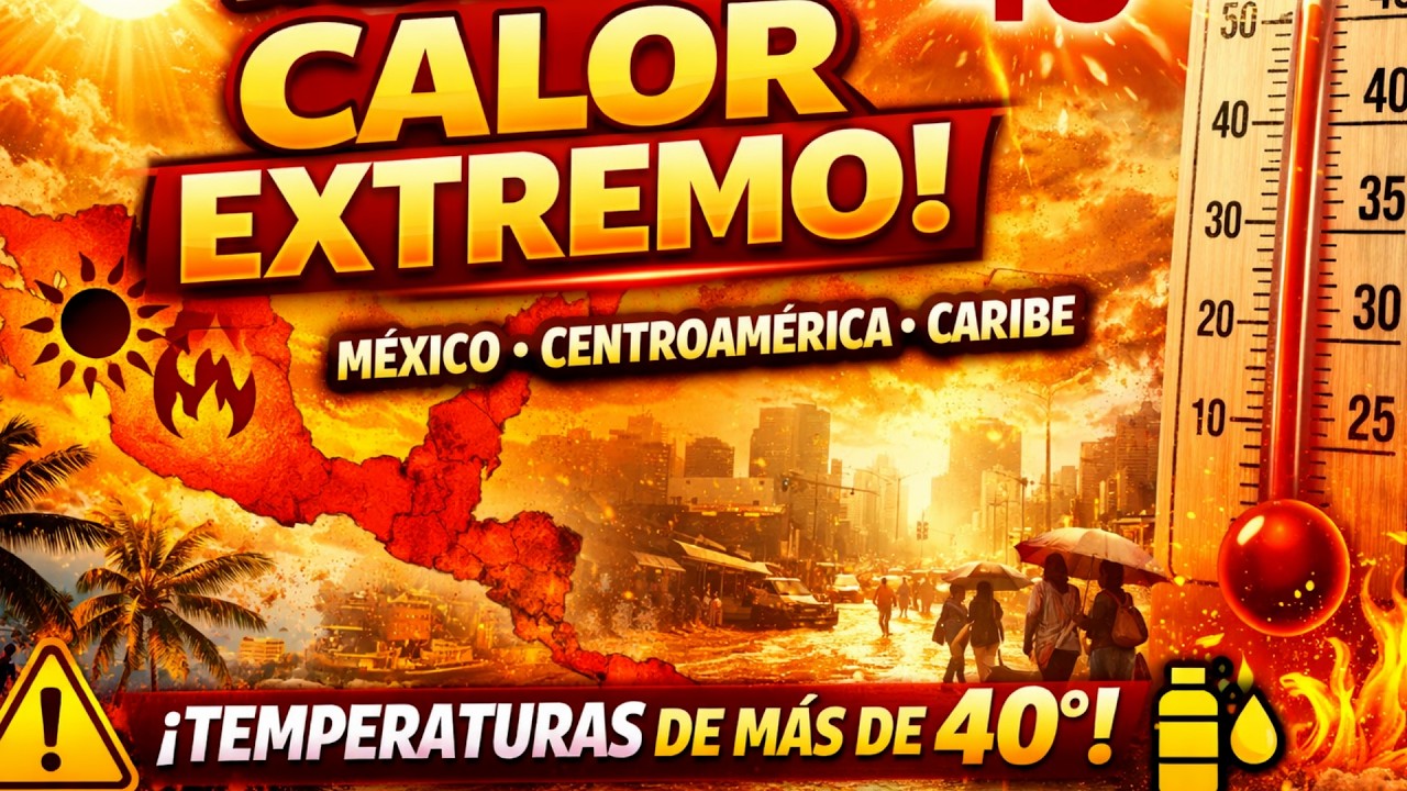🚨 ALERTA🚨🔔 TEMPERATURAS EXTREMAS ARRIBA DE 40 GRADOS  🔔  ⚠️  #pronosticodeltiempo  #temperaturas