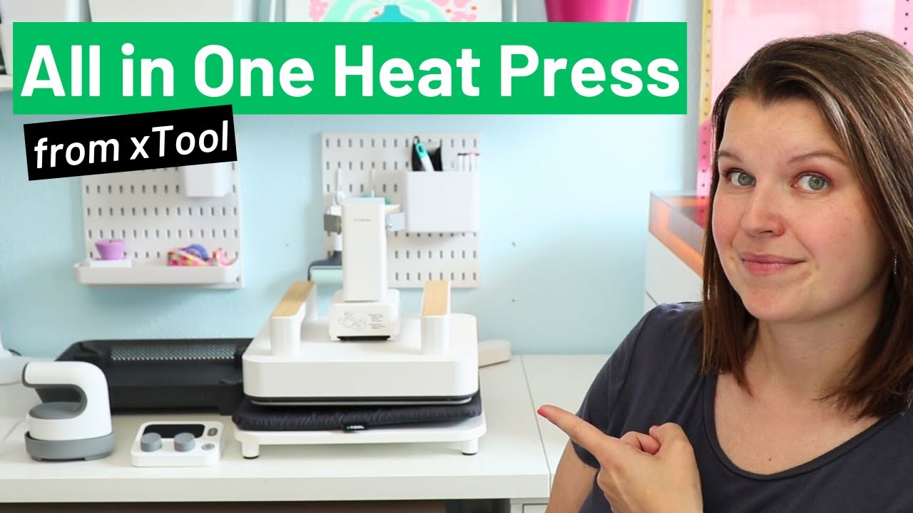 Xtool All in One Heat Press Kit for HTV and Sublimation