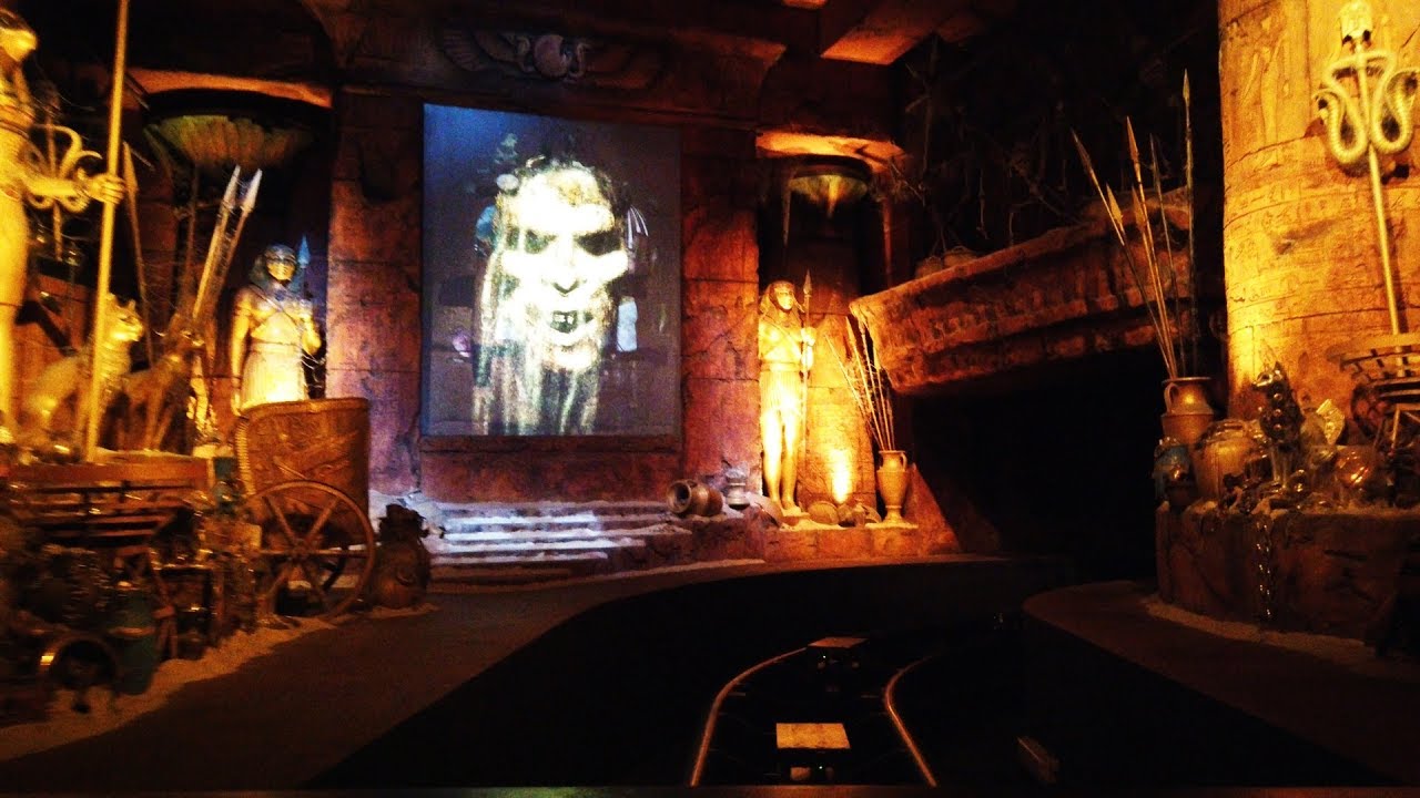4K＆立体音響！ハリウッドのユニバーサルスタジオにあるハムナプトラのアトラクション　Revenge of the Mummy The Ride