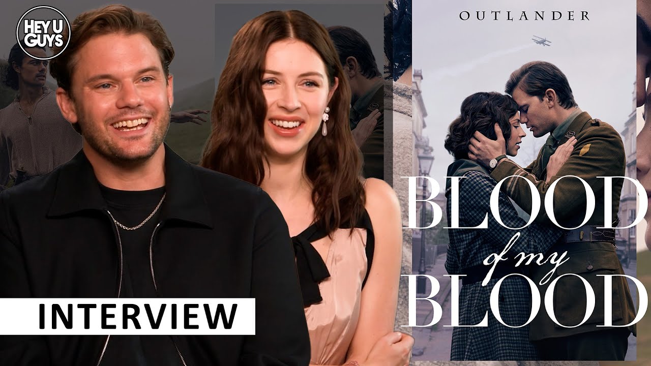 Hermione & Jeremy Talk Outlander: Blood of My Blood love stories, passionate fans & intimate moments