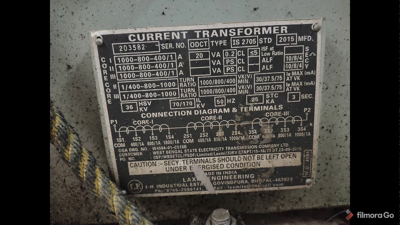 Current Transformer Connection