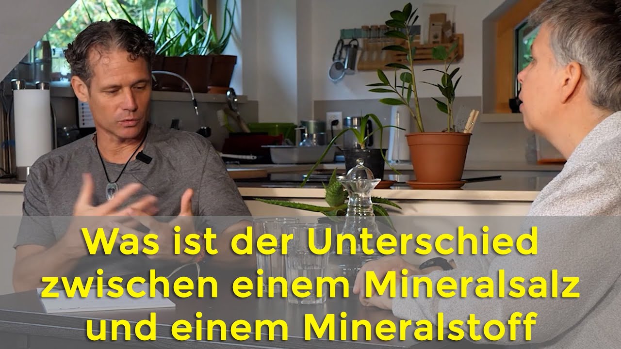 Was ist der Unterschied zwischen einem Mineralsalz einem Mineralstoff und einem Mineral