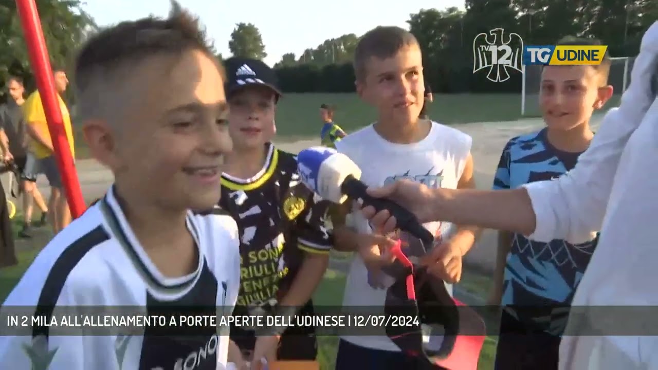 IN 2 MILA ALL'ALLENAMENTO A PORTE APERTE DELL'UDINESE | 12/07/2024