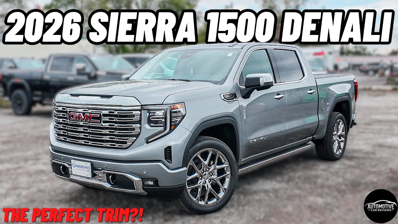 2026 GMC SIERRA 1500 DENALI! | *Full Walkaround Review* | The PERFECT Trim?!
