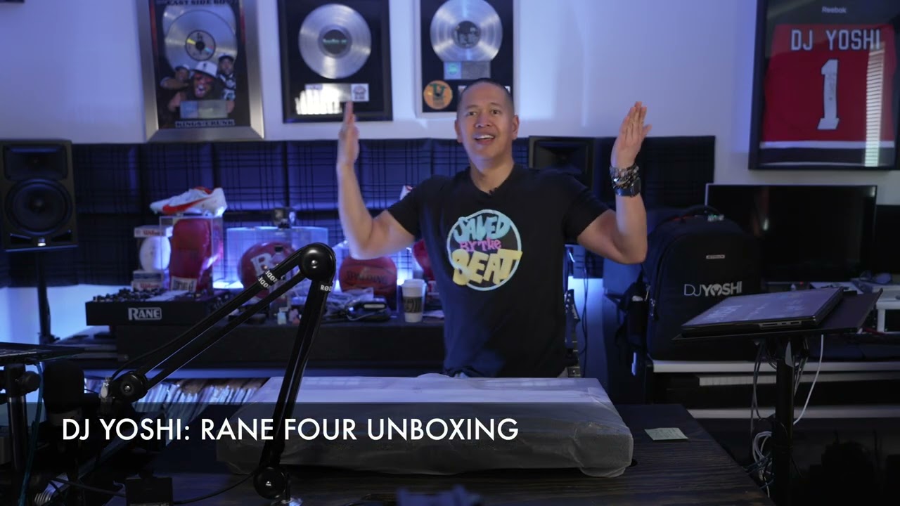 Rane Four DJ Controller Unboxing.