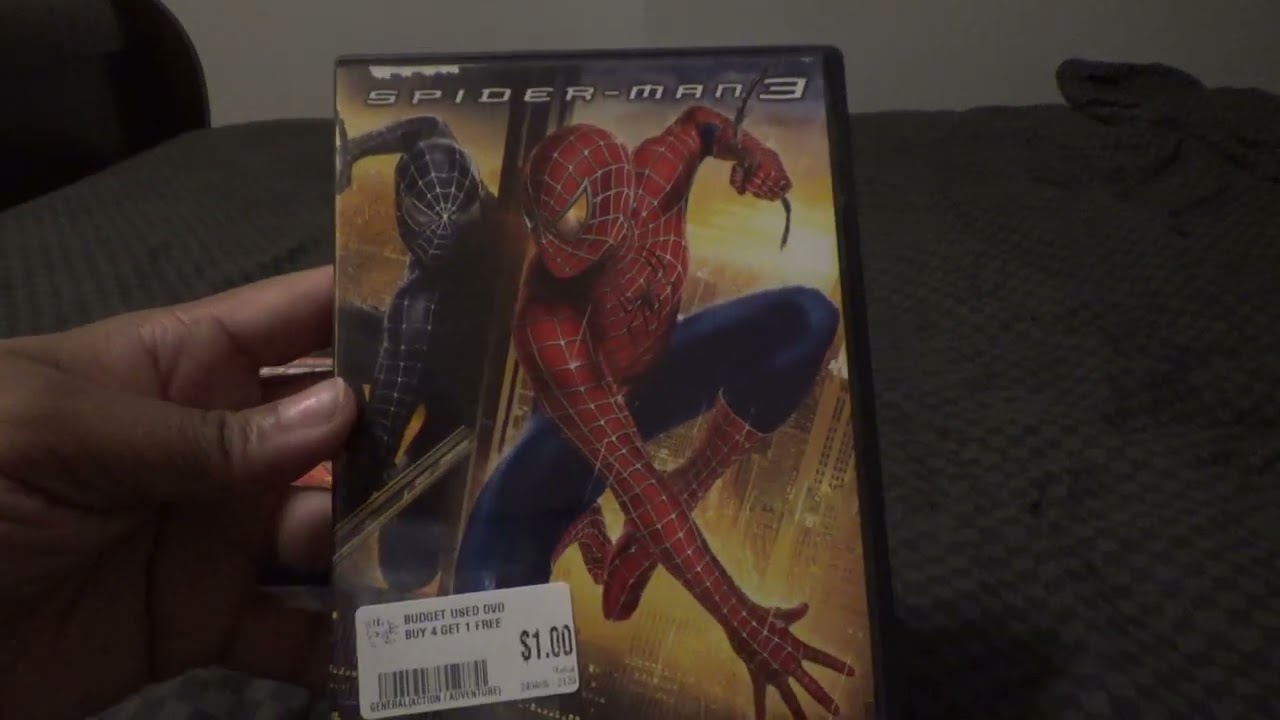 TBT: Spider-Man Raimi Trilogy DVD 60fps