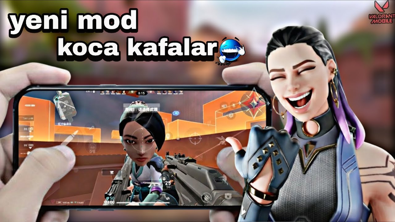 VALORANT MOBILE YENİ GELEN! | KOCA KAFALAR MODU 🤣
