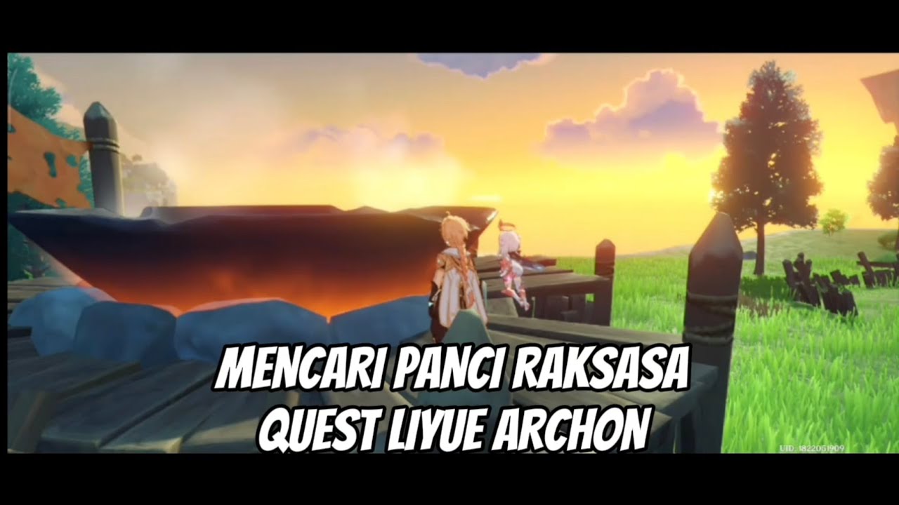 MENCARI WADAH UNTUK MEMASAK SESEMBAHAN KEMATIAN ARCHON GEO - GENSHIN IMPACT LIYUE FOKUS CERITA