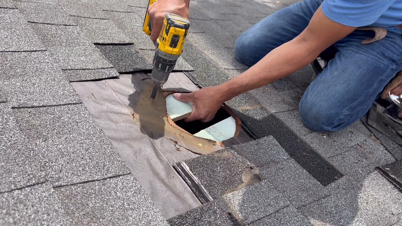 COMO HACER UNA REPARACION EN UN TECHO, COMO UN PRO.