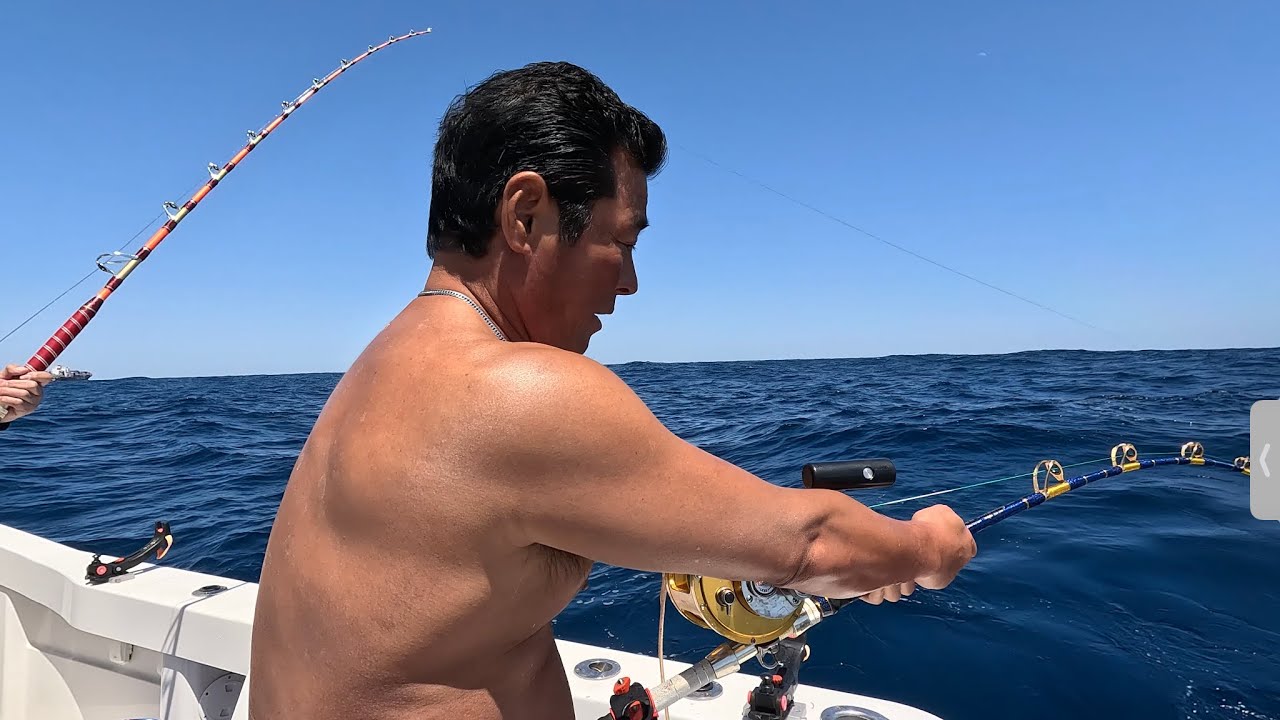㊙️仕掛けに飛びつく巨大マグロ