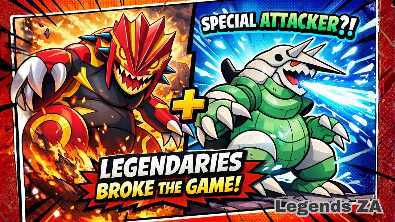 Primal Groudon UNLEASHED 🔥 Season 6 Legends ZA Battles Went CRAZY