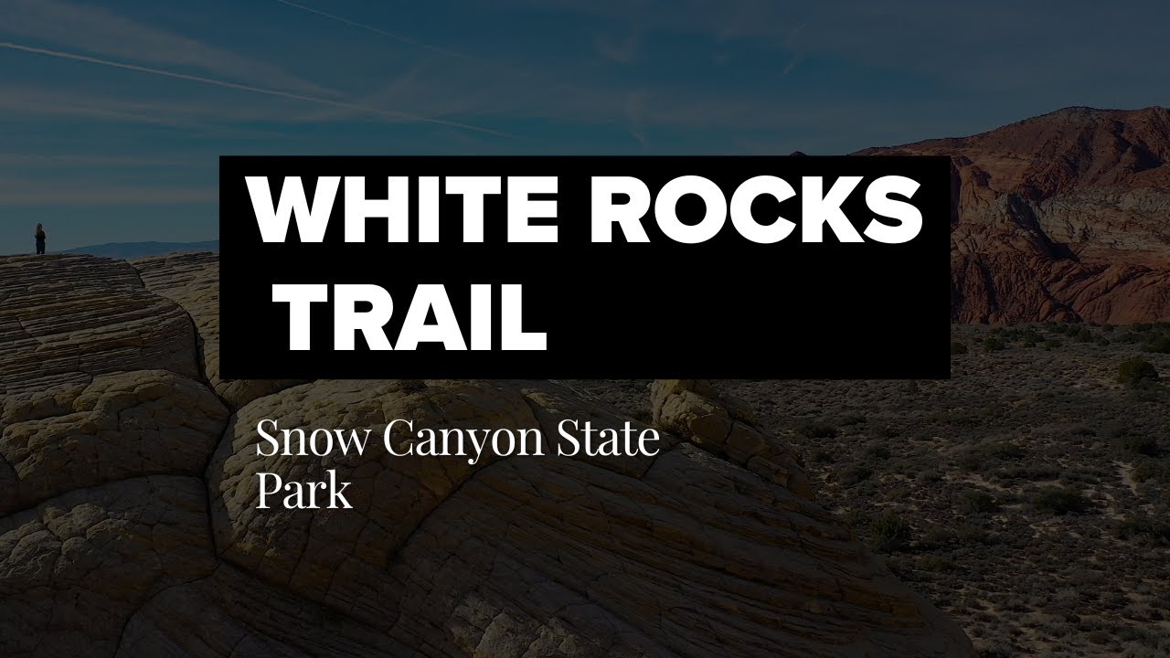 PLACE TO VISIT IN SOUTHERN UTAH // White Rocks Trail - Easy Hike with AMAZING Views - Bring the Kids