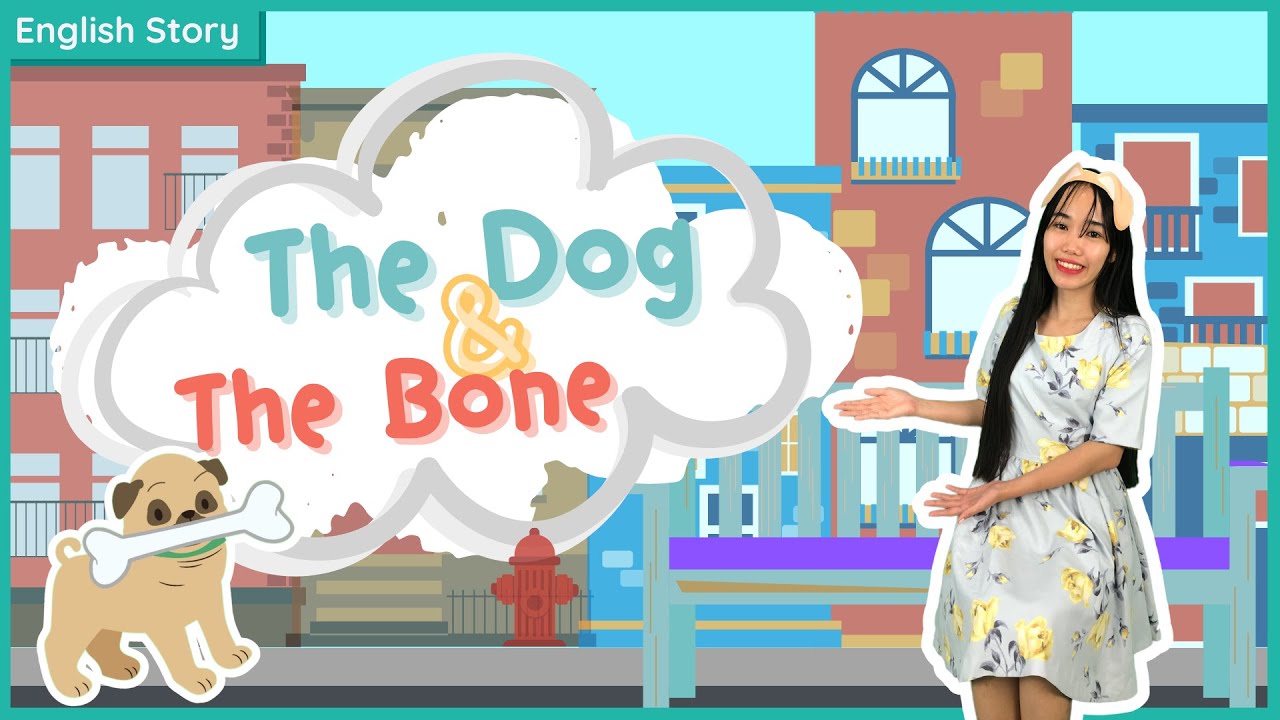 The Dog and the Bone | English Stories | Aesop Tales | Stories for Kids