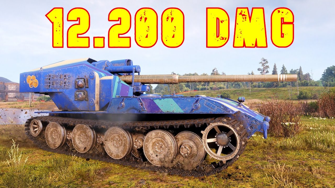 World of Tanks Waffenträger auf E 100 - 5 Kills 12,2K Damage