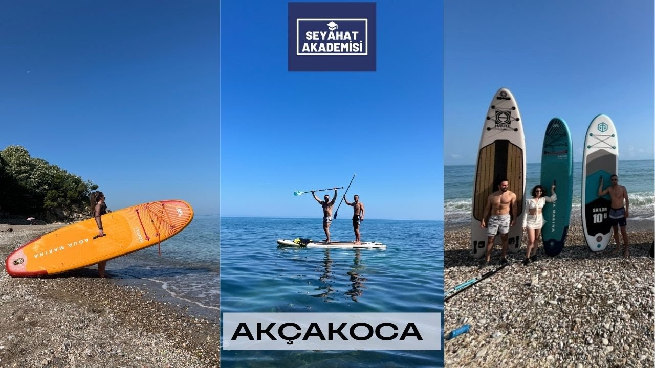 Akçakoca'da alternatif turizm aktiviteleri- SUP yaptık!!! #akçakoca #düzce #cenevizkalesi #beach