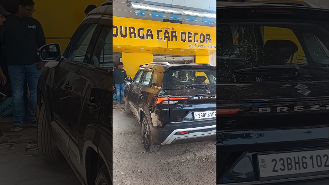 Brezza OEM fog light installation
