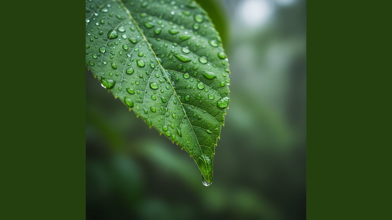 1 Hour Heavy Rain on Window (Binaural Beat)