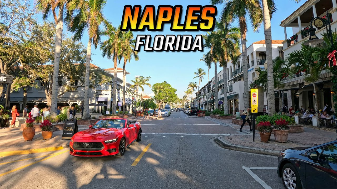 Naples Florida Driving Through