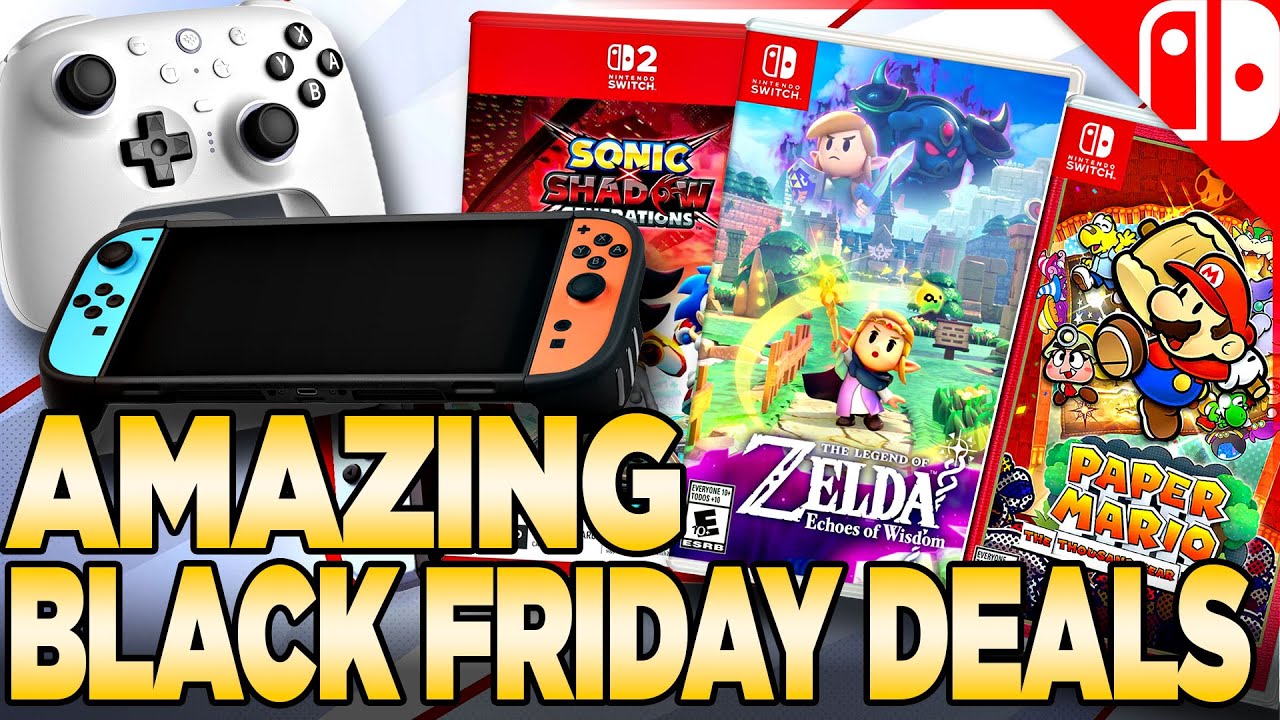 Amazing Black Friday Nintendo Switch Deals are Here!