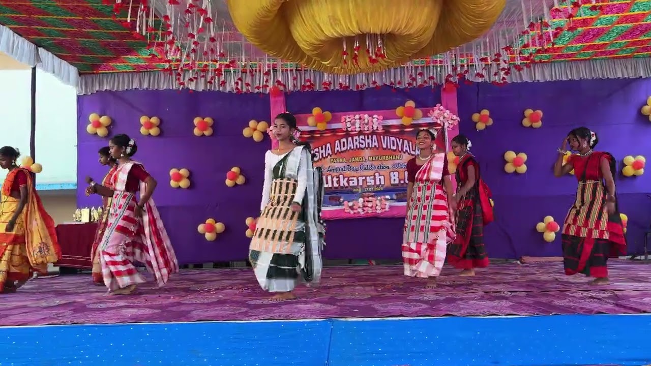 SANTALI DANCE BY OAV PASNA GIRLS #pasna #adivasi #santali