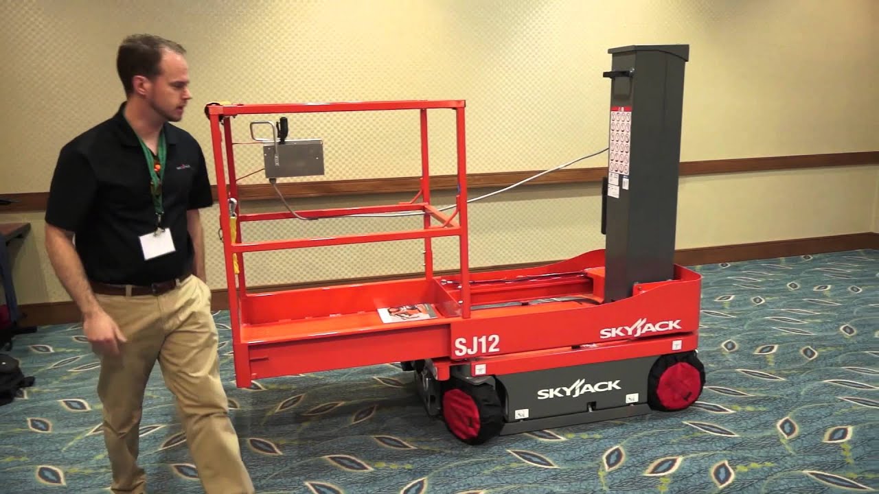 Product Review: Skyjack SJ12 Mast Lift