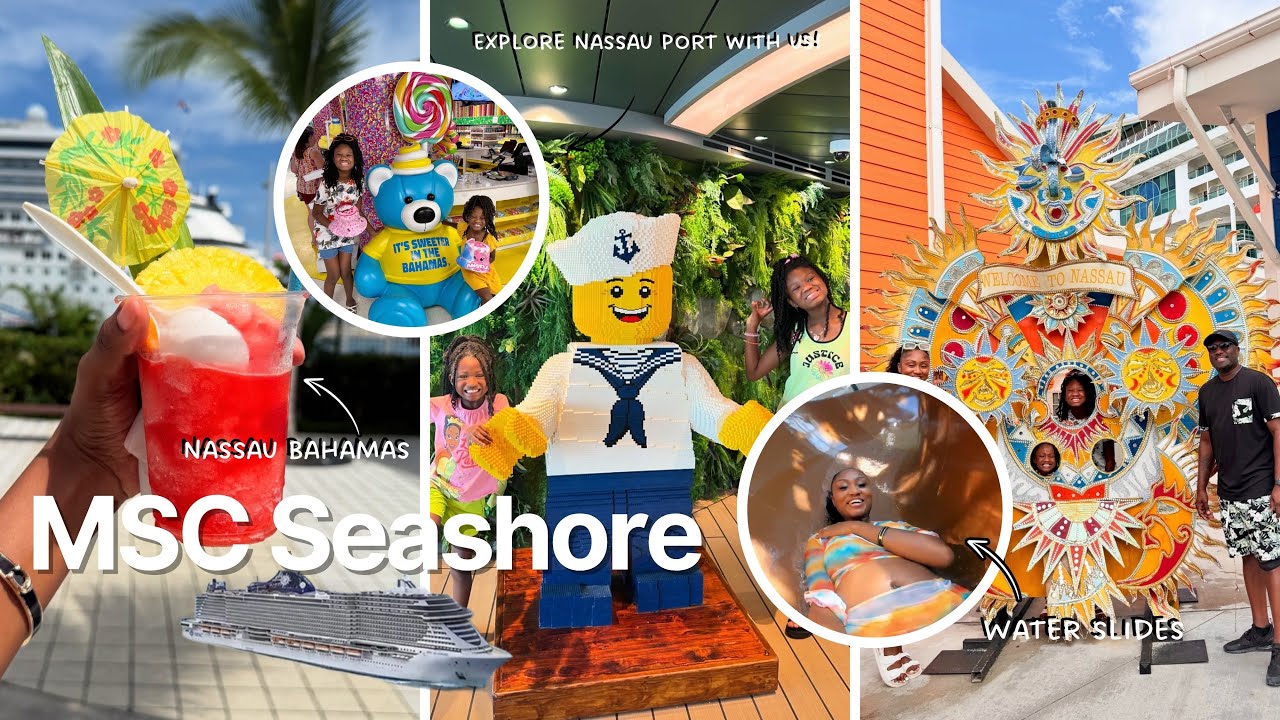 MSC Seashore Cruise Vlog Day 3 & 4 | Hurricane Helene Shuts down Port!