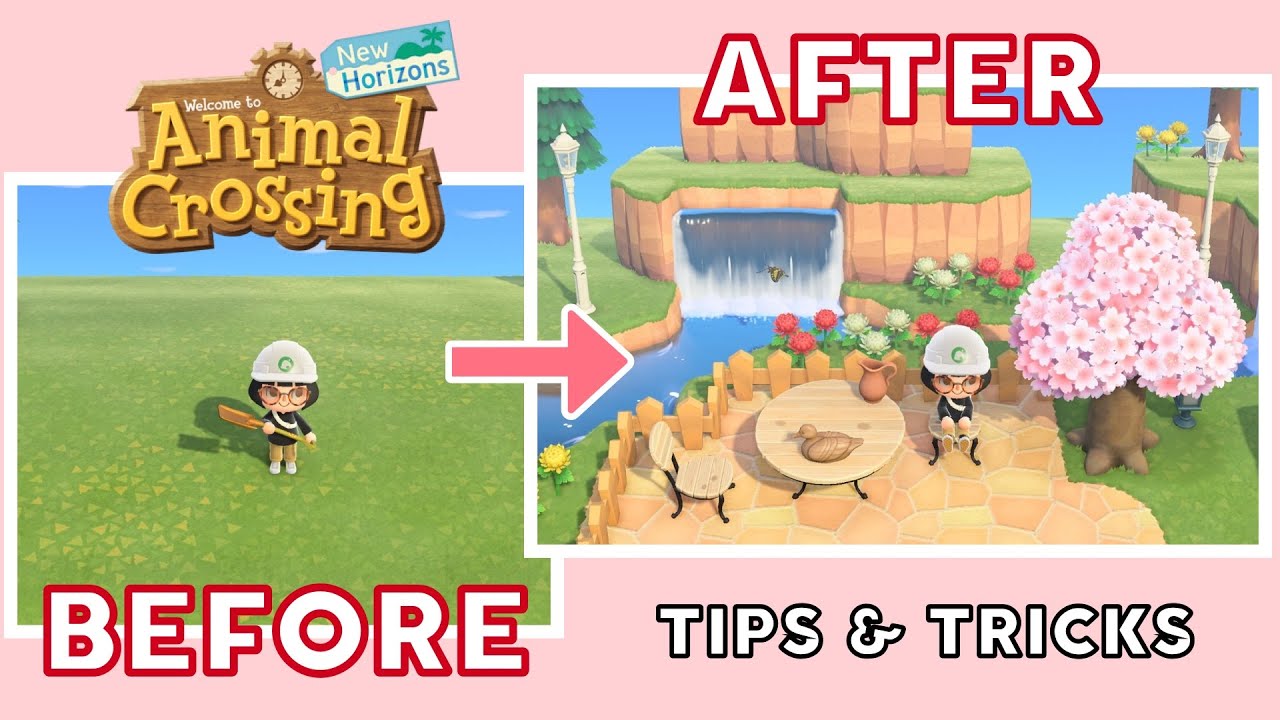 how to beautify your island! animal crossing tips & tricks | @imAnnaMolly