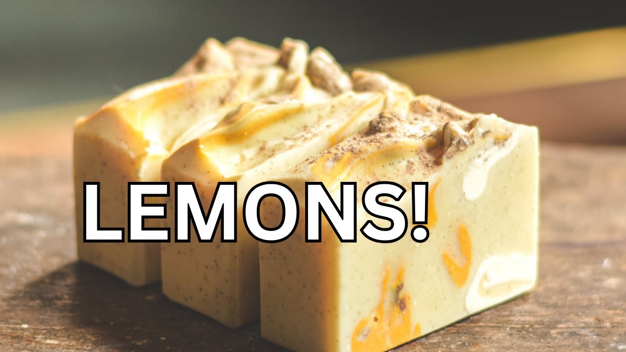 Quiet CP Soap Making | Ambient Workday Sounds | Lemonade Lounger Soap.