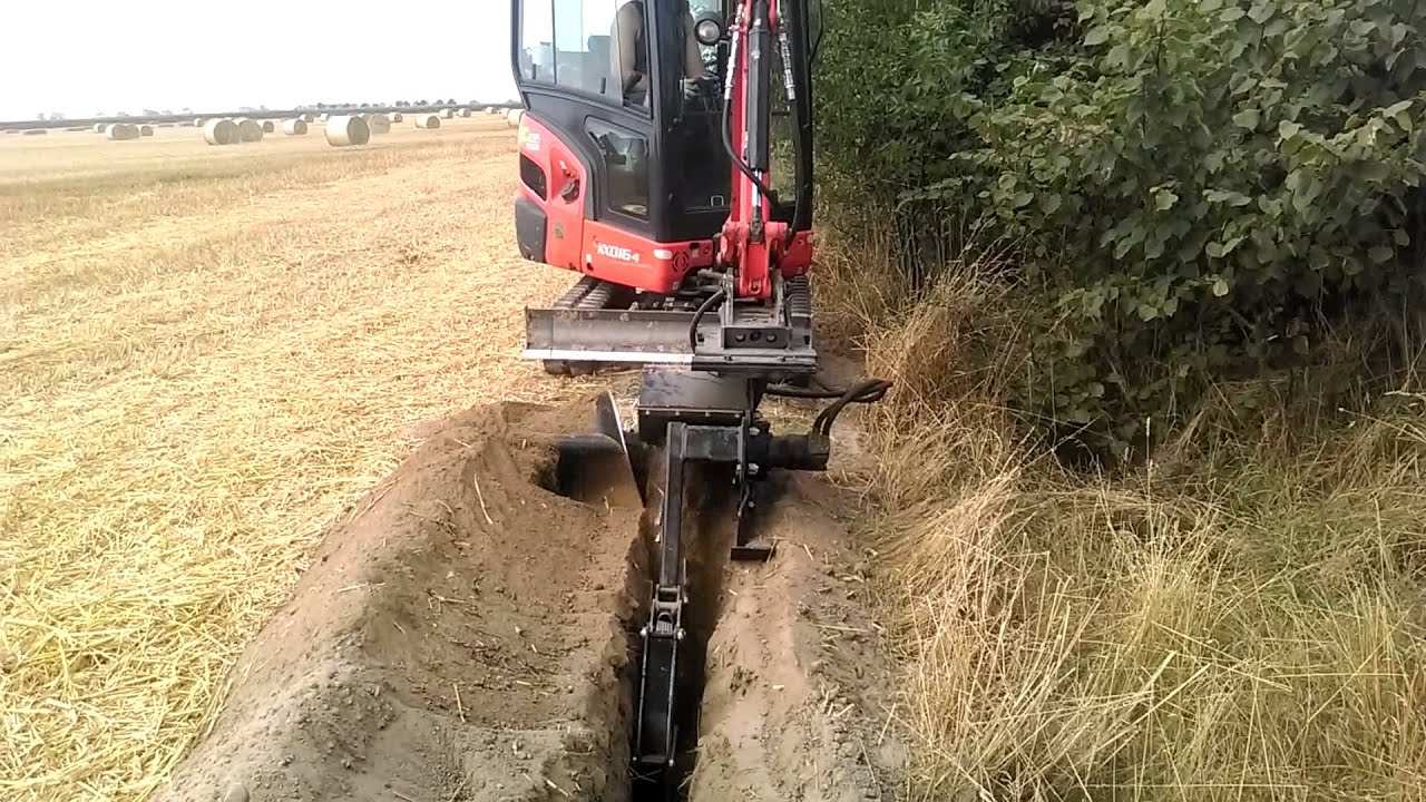 Koparka łańcuchowa Kubota / Digga