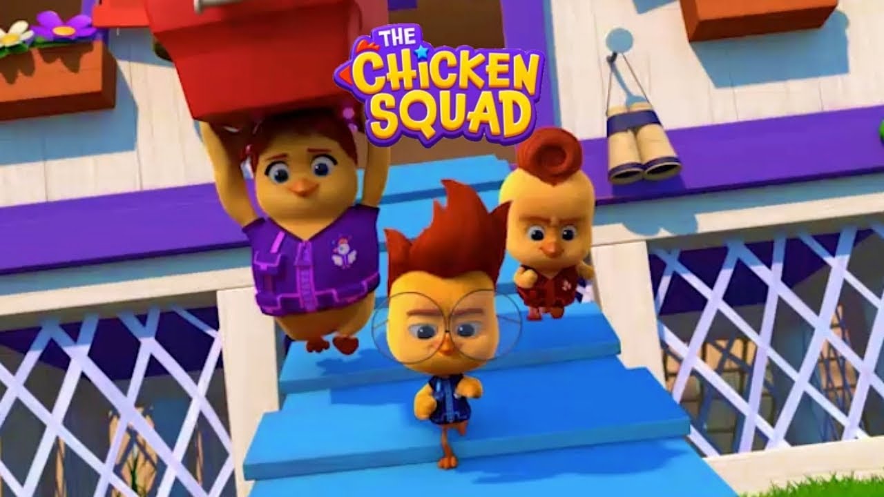 The Chicken Squad - New Puzzle, buildable parts 2 - Disney Junior