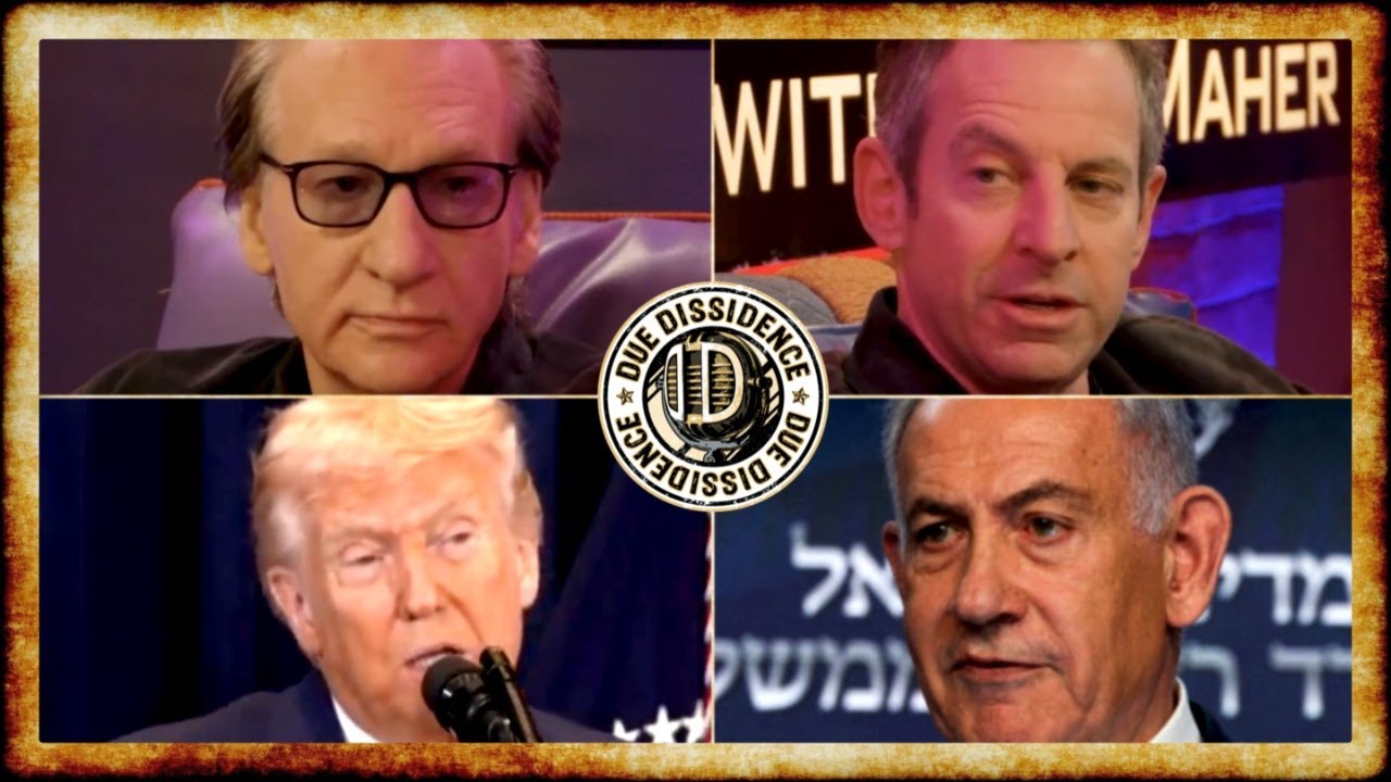 Bill Maher & Sam Harris Have DUMB-OFF Over Iran, Trump BOTCHES War Presser, Israel MEDIA BLACKOUT