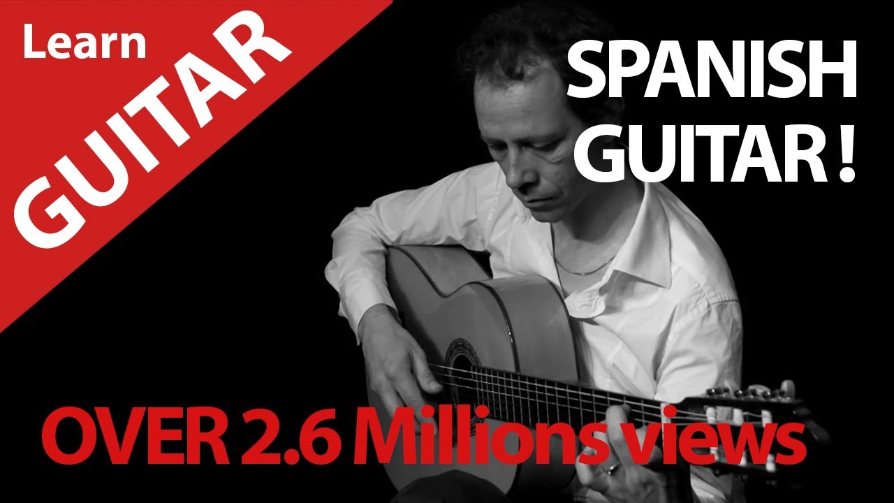 2.5 MILLIONS VIEWS VIDEO ! SPANISH GUITAR LEARN HOW TO PLAY MALAGUENA FLAMENCO