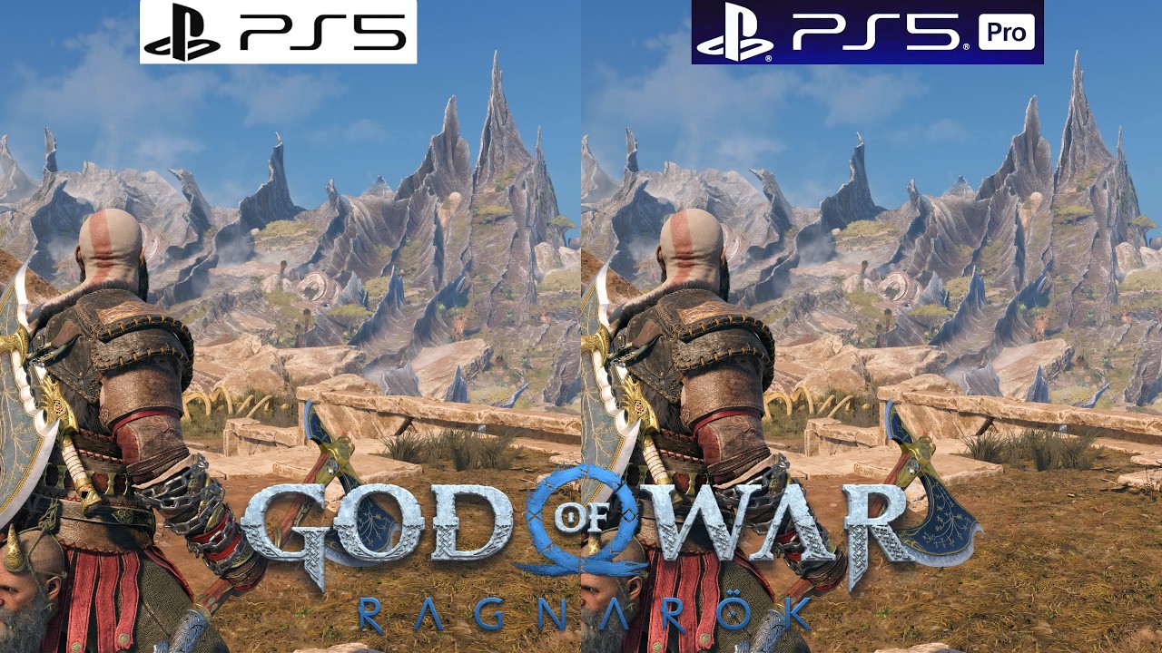 God of War Ragnarök PS5 vs PS5 Pro - Graphics Comparison - Framerate - 4K - Loading Times