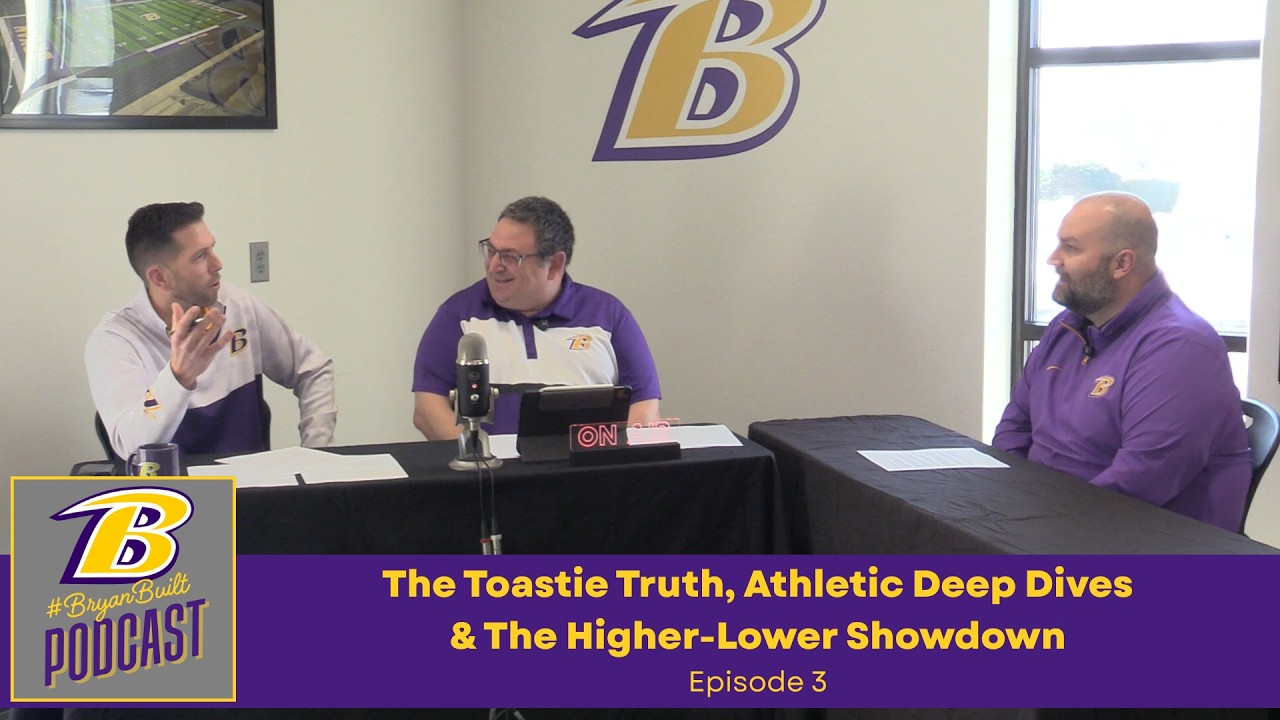 #BryanBuilt Podcast: The Toastie Truth, Athletic Deep Dives & The Higher-Lower Showdown (S01/E03)