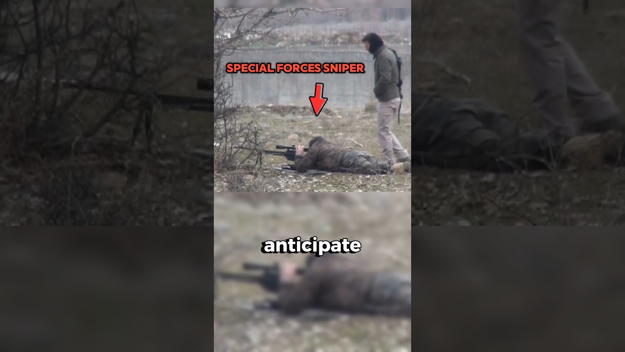 Точность снайпера полицейского спецназа 🎯💥🔫