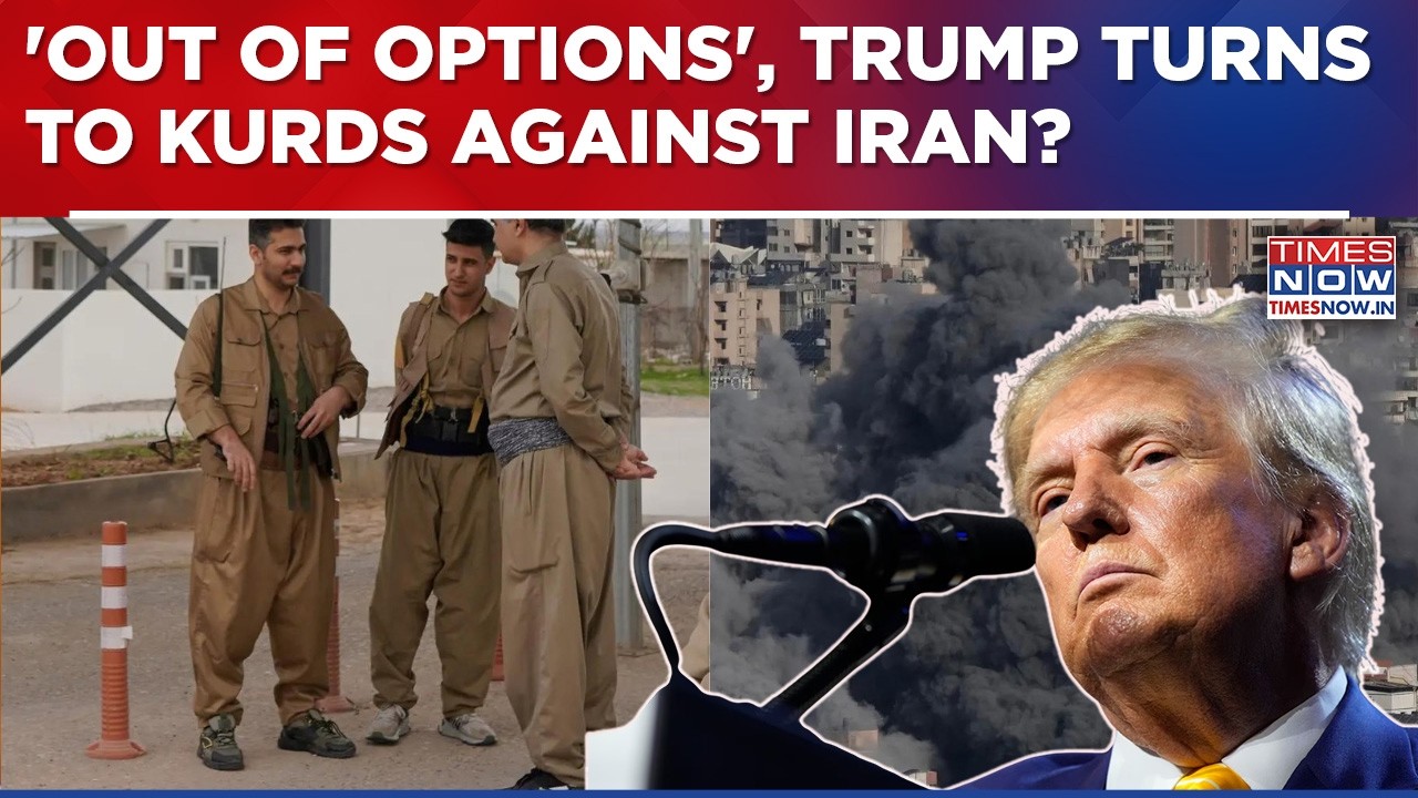 Trump Out Of Options, Seeks Kurds Support Against Iran With 'US Air Support' In Return?