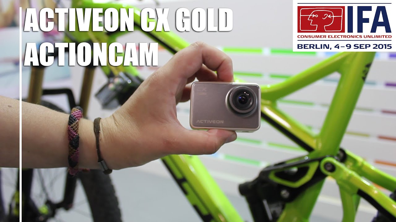IFA 2015: Activeon CX Gold Action-Kamera | Allround-PC.com