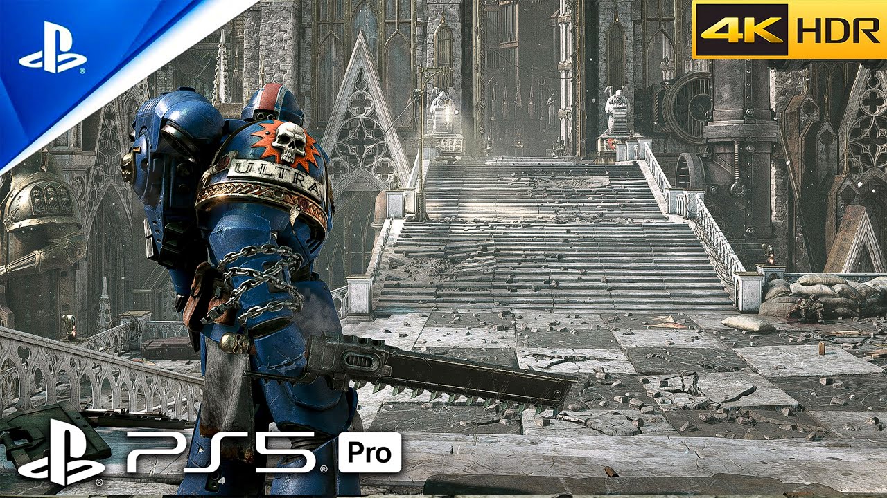 (PS5 PRO) Warhammer 40K Space Marine 2 | Pro Enhanced Ultra Graphics Gameplay [4K60 FPS HDR]