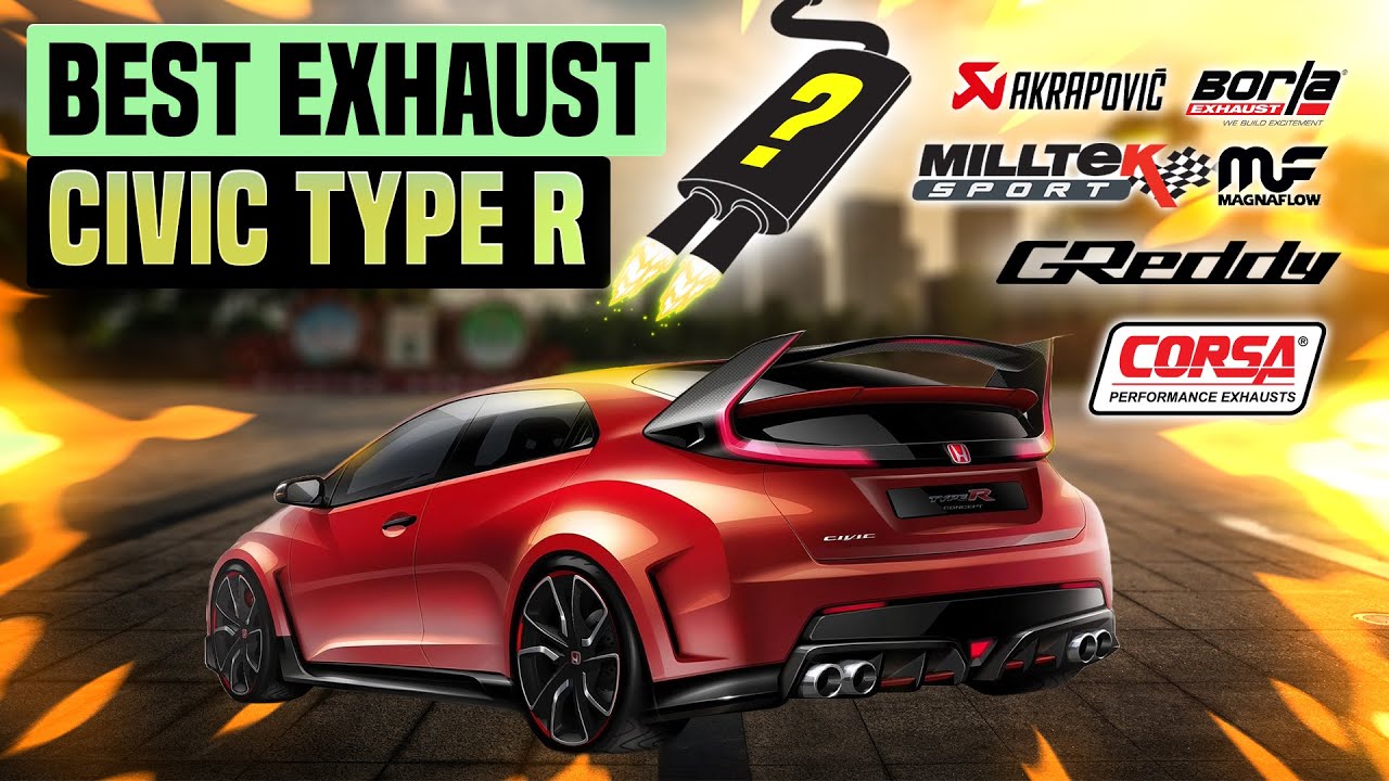 Honda Civic Type R Exhaust Sound FK8🔥 Milltek,Remus,HKS,Stock,Tomei,Spoon,Greddy,AWE,Scorpion,Mods+