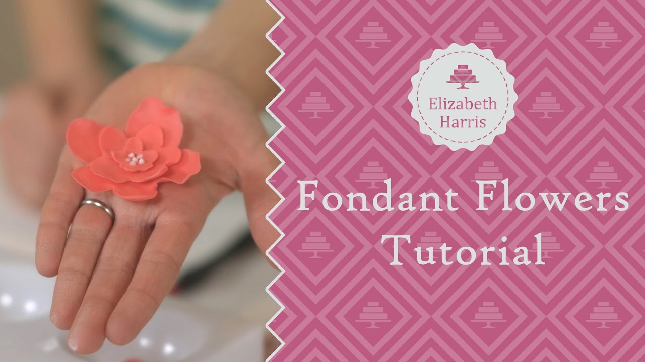 Cake Decorating Tutorial | Easy Fondant Flowers