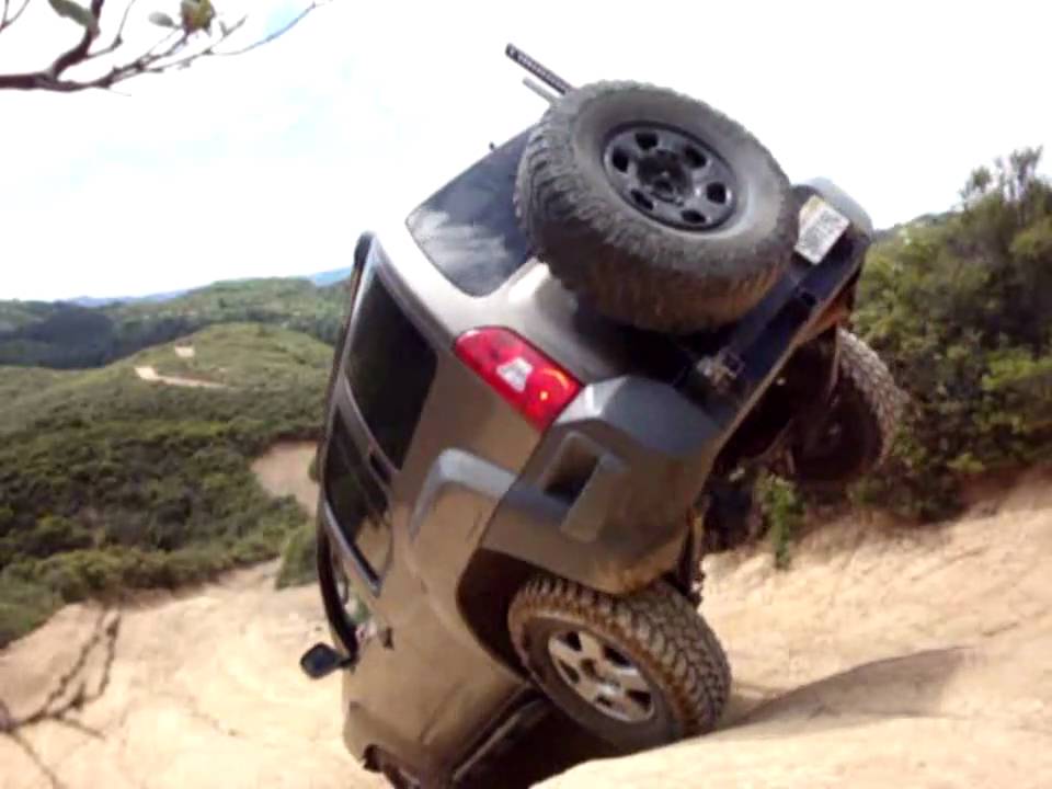 Nissan Xterra Near Rollover - Offroad Cow Mountain Ukiah