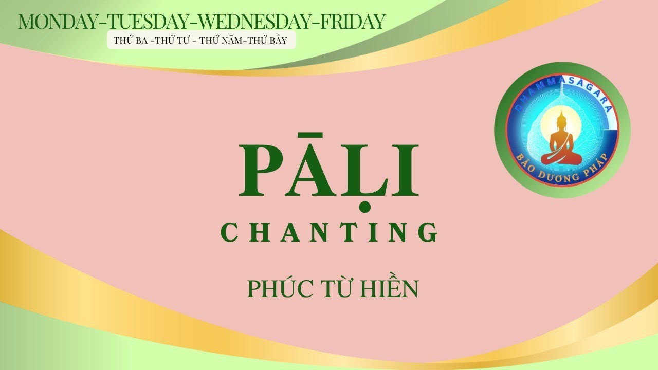 PĀḶI CHANTING 1-6-2026