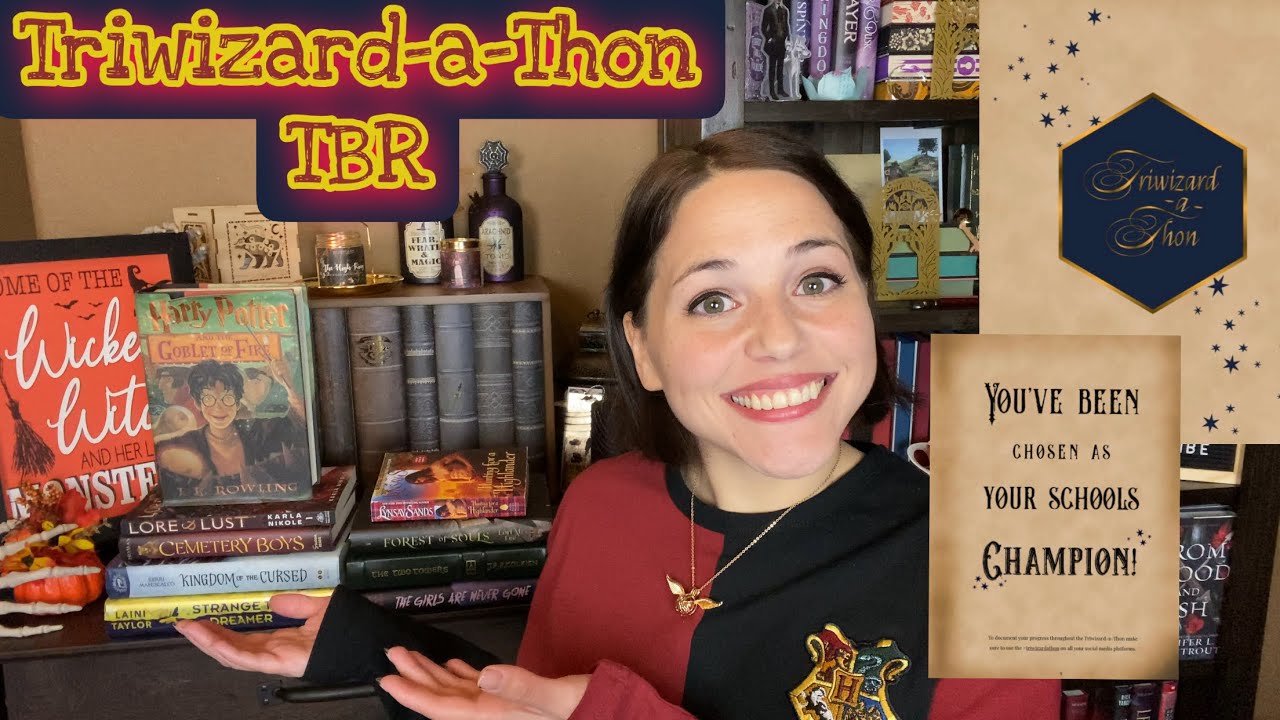 ✨ Triwizard-a-Thon TBR ✨ | New Harry Potter Inspired Readathon ⚡️| November 2021 Reads 📚