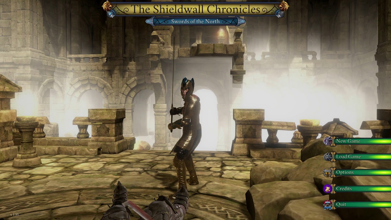Shieldwall Chronicles Opening Game Menu
