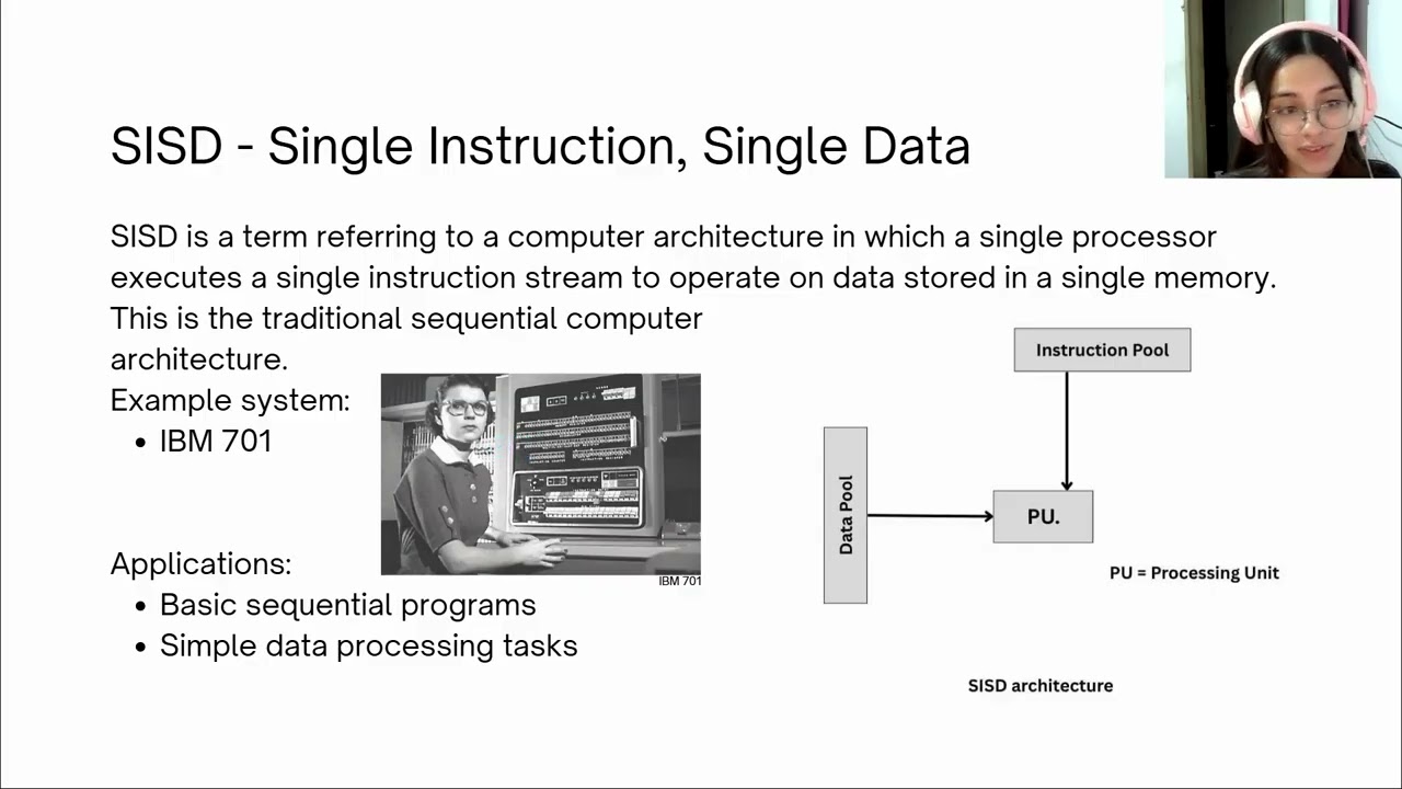 Parallel Architectures - The main types of parallel systems, and the Flynn classification