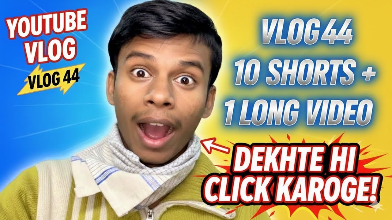I Posted 43 Vlogs & 10 Shorts in 1 Day! 😱 (Day 5 Challenge)
