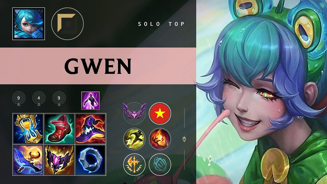 Gwen Top vs Mordekaiser - VN Master Patch 26.08