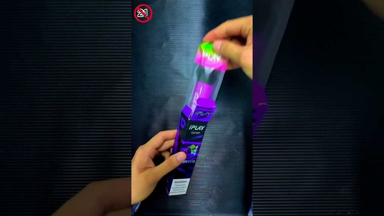 Discover the Magic of Grape Soda Vaping: IPLAY CLOUD Unboxing