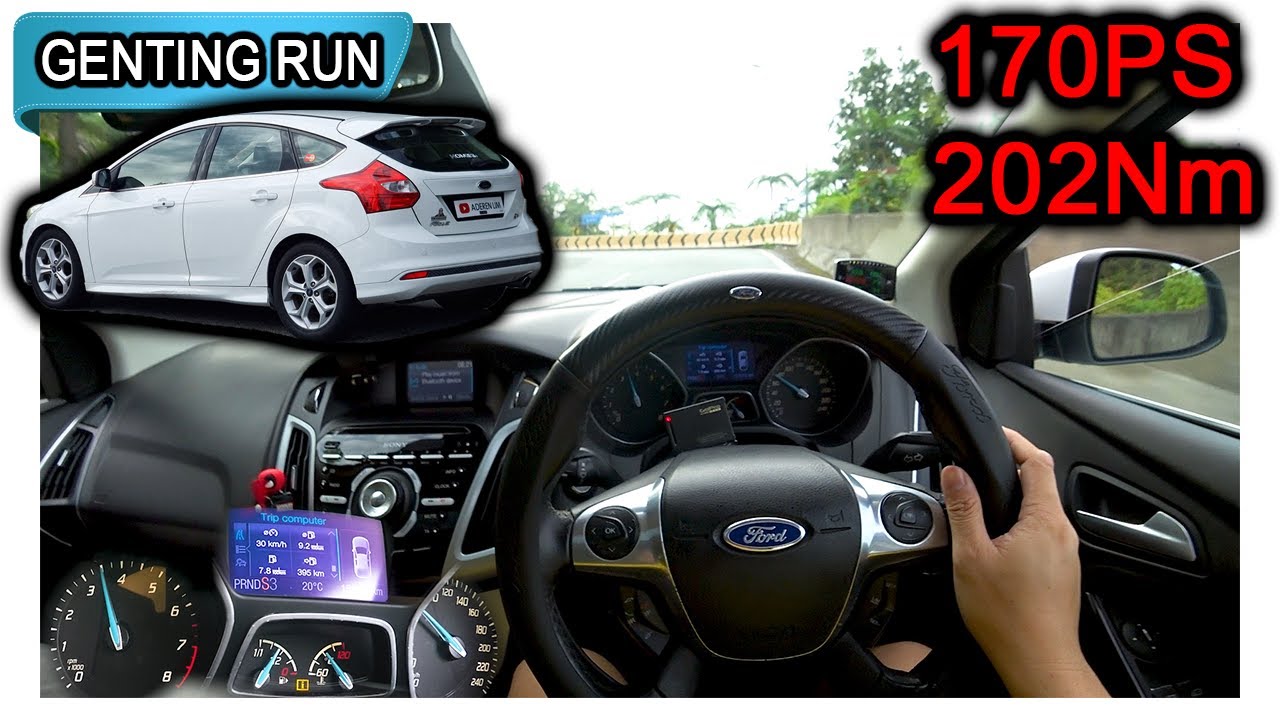 Part 2/2 | MK3 Ford Focus 2.0L Sport+ | Malaysia #POV [Genting Run 冲上云霄] [CC Subtitle]